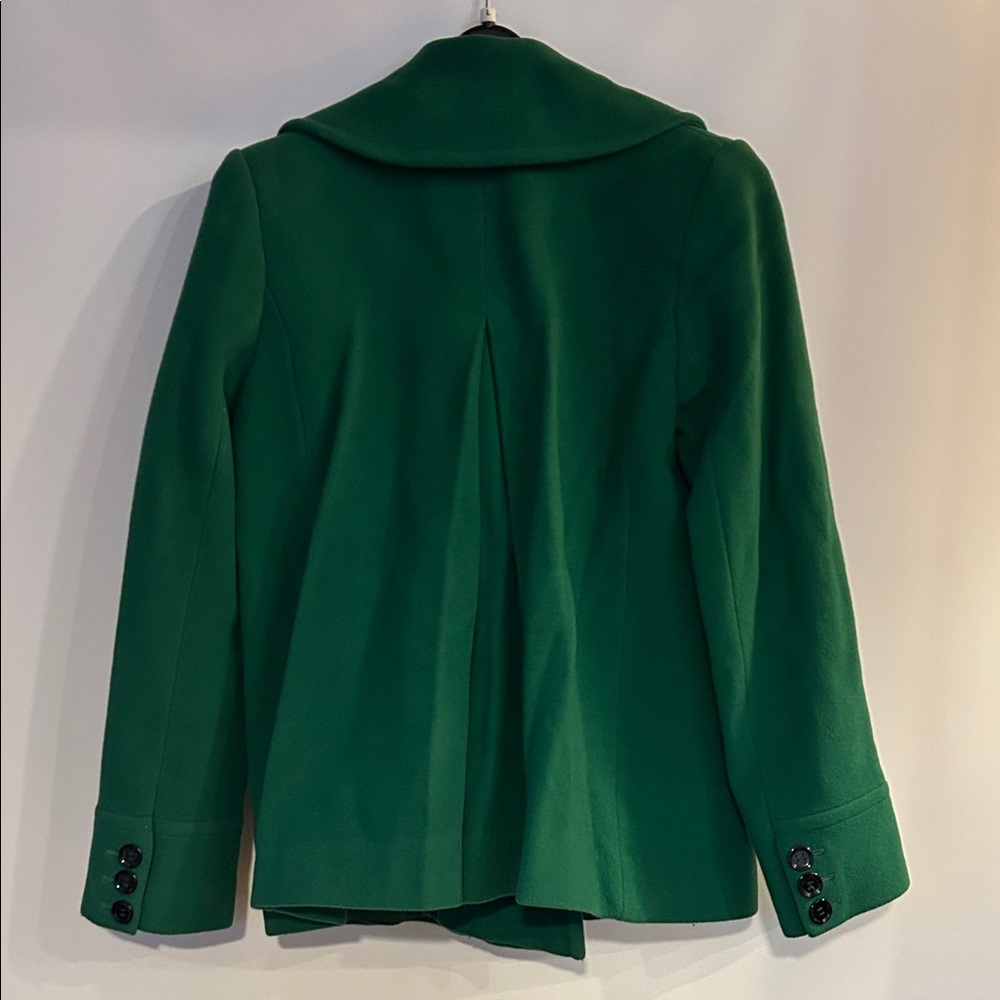 Tommy Hilfiger Classic Green Pea Coat - Women’s Size 4 - Picture 6 of 12